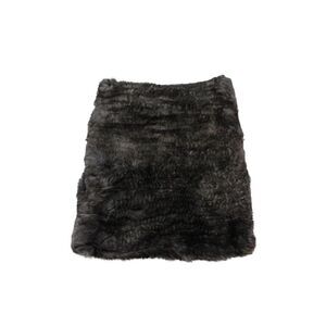 Linda Richards Womens Rex Rabbit Fur Cowl Infinity Scarf Brown